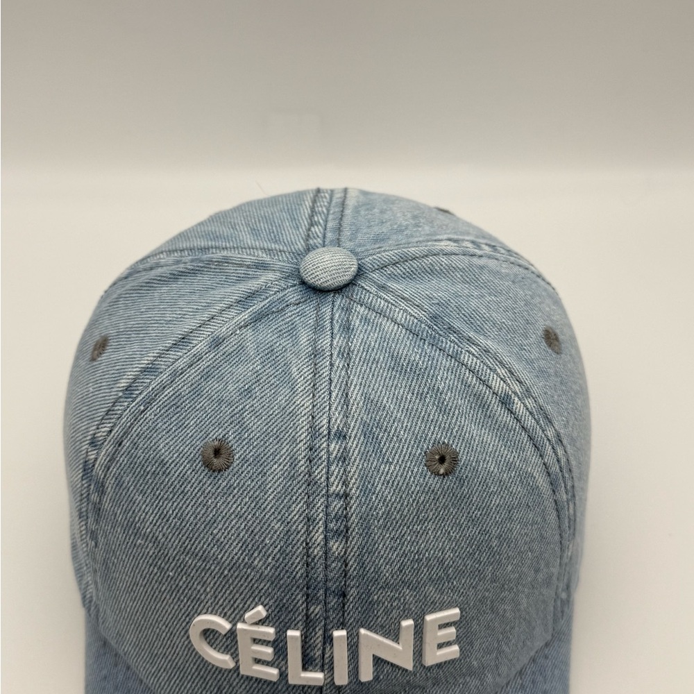 NEW LIGHT BLUE denim/jean dad hat - Picture 4 of 4